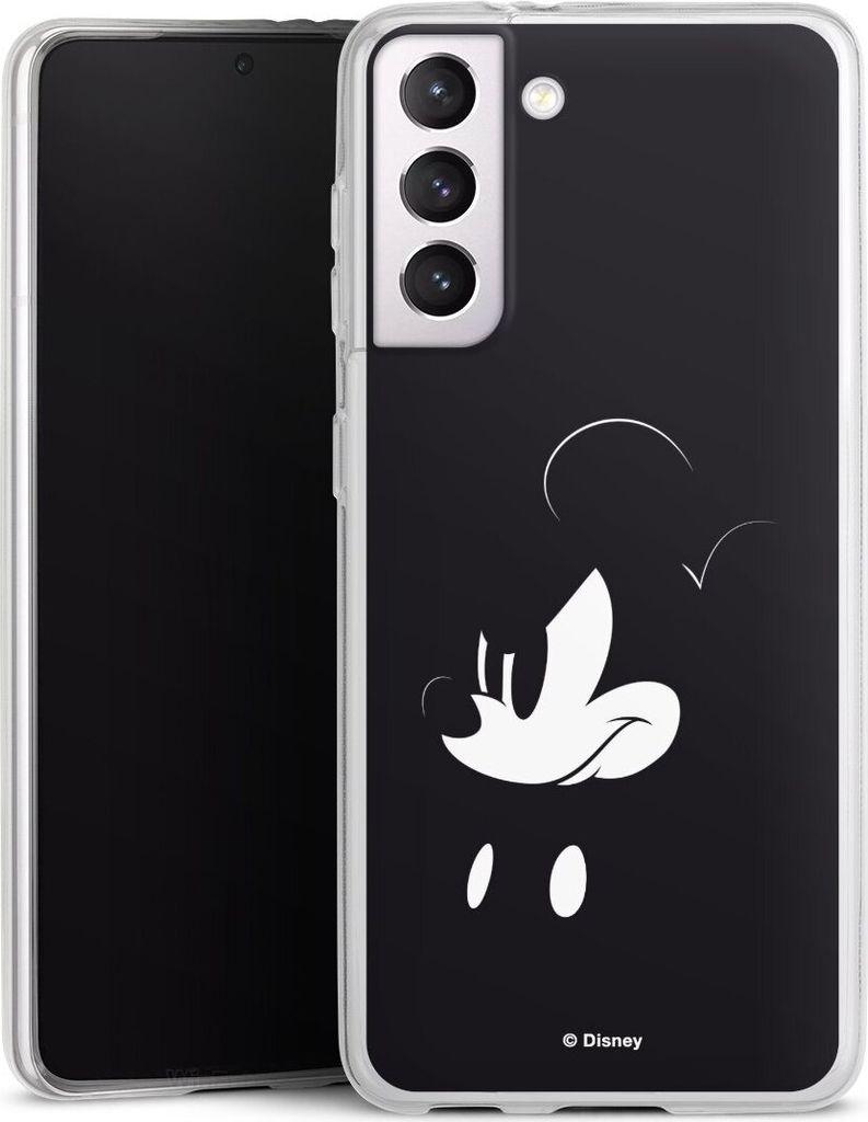 DeinDesign Slim Hülle für Samsung Galaxy S21 5G Silikon Case Ultra Dünn Handyhülle Disney Mickey Mouse Offizielles Lizenzprodukt