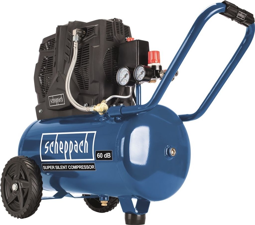 Compresseur d'air Scheppach HC25Si horizontal 1100 W 8 bar Image du produit 