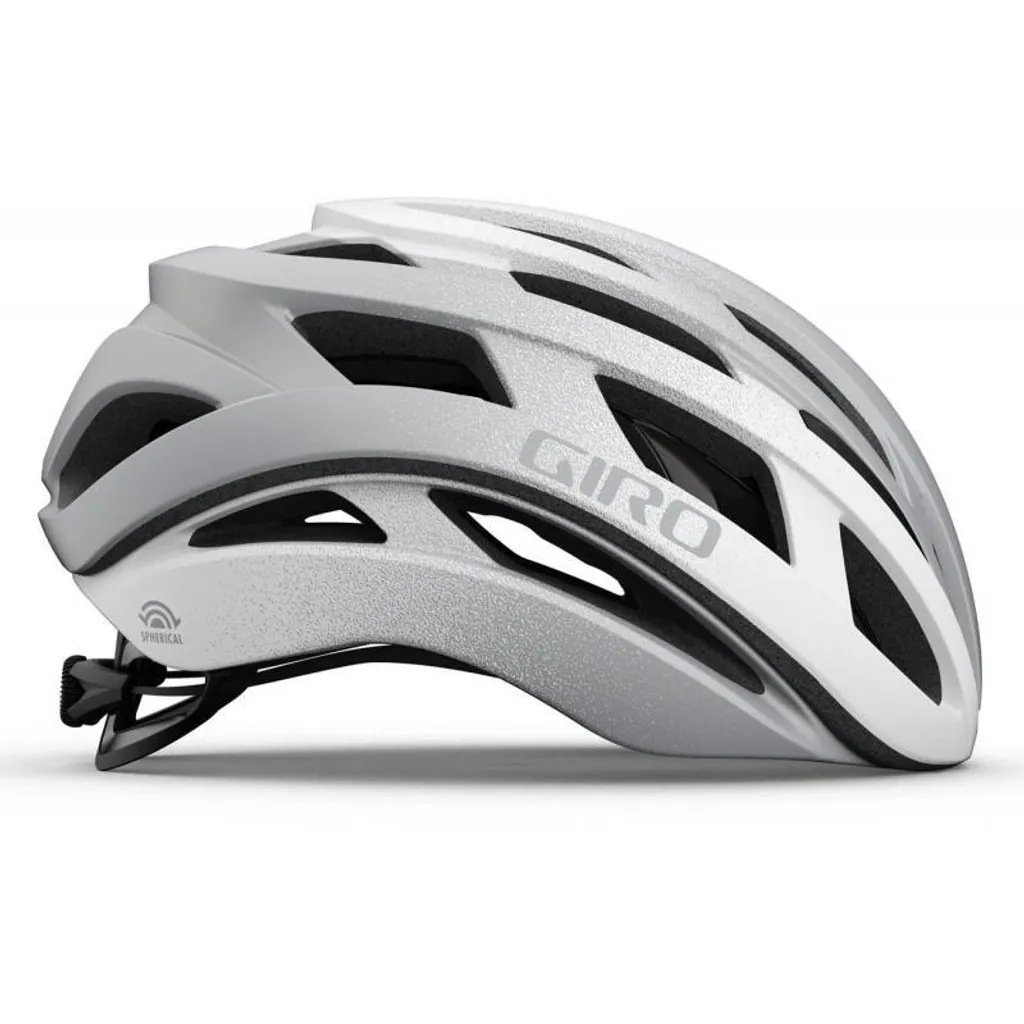 Casque Giro Helios Spherical Blanc Argenté Mat Taille M pour Cyclisme - 5
