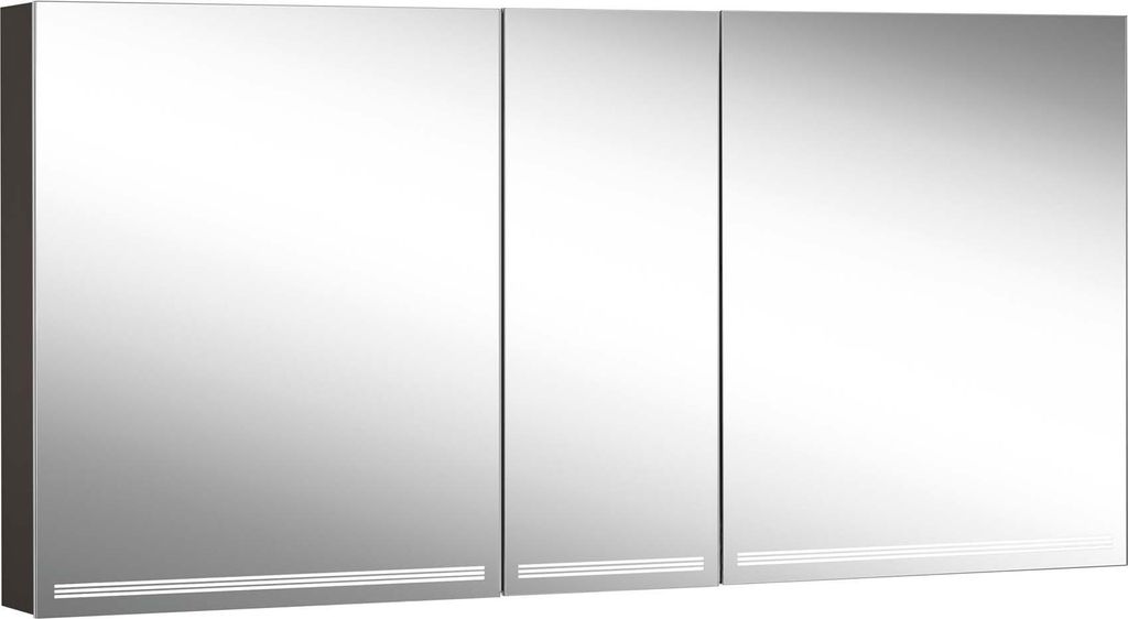 Schneider GRACE TW Lichtspiegelschrank, 3 Türen 60/30/30cm, 1495x120x700mm, dimmbar, 2000-6500K, 116.550.02.44