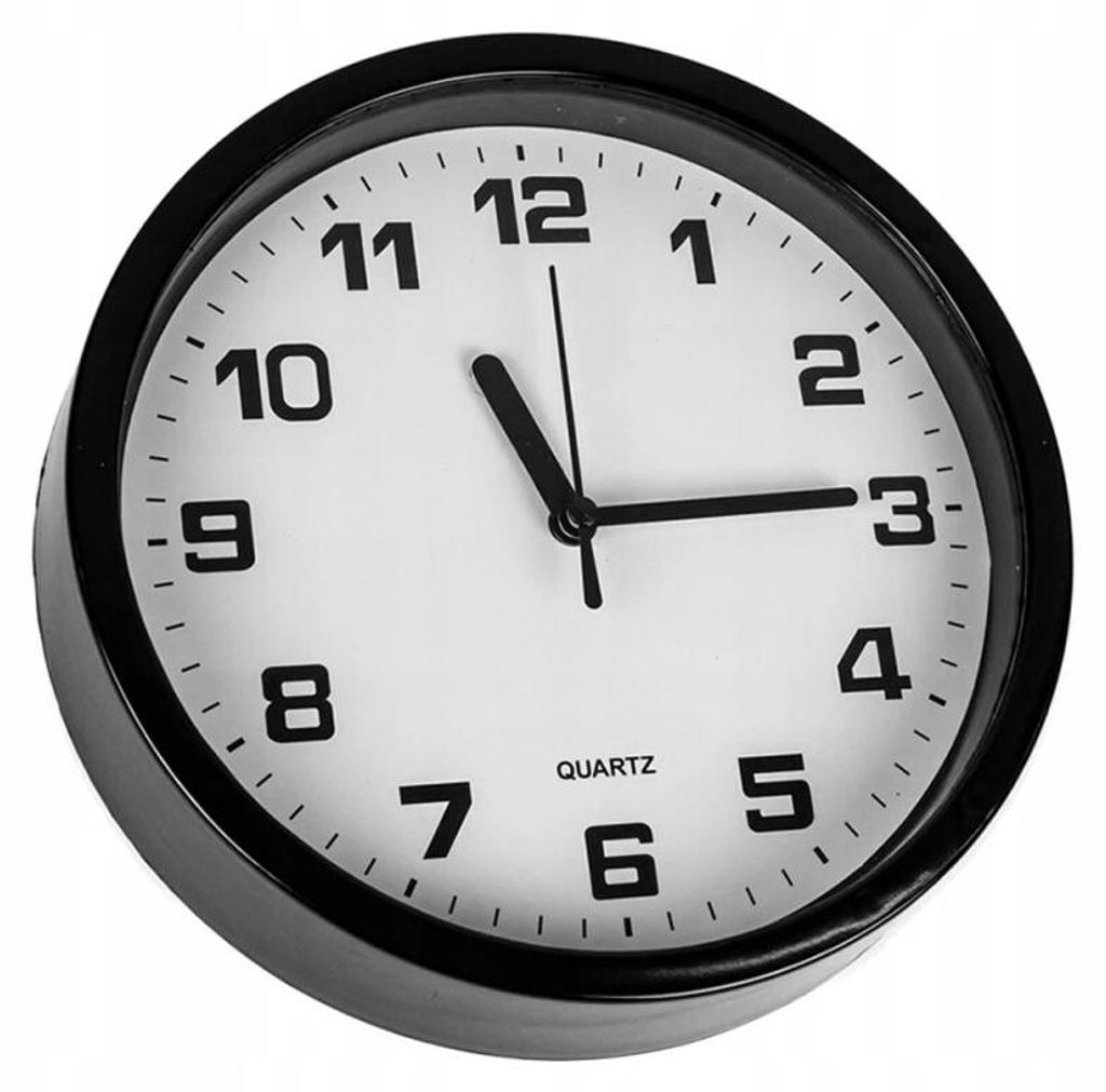 Verk 27067 Horloge murale analogique 20 cm noir Image du produit 
