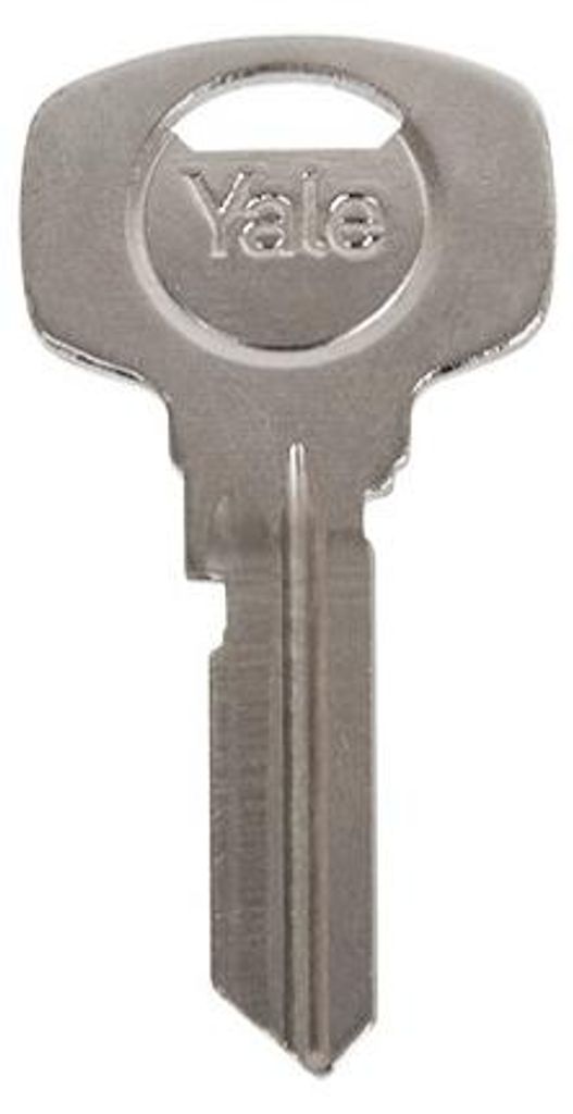 Assa Abloy Yale Y600 Rohling Schlüssel vernickelt Produktbild 