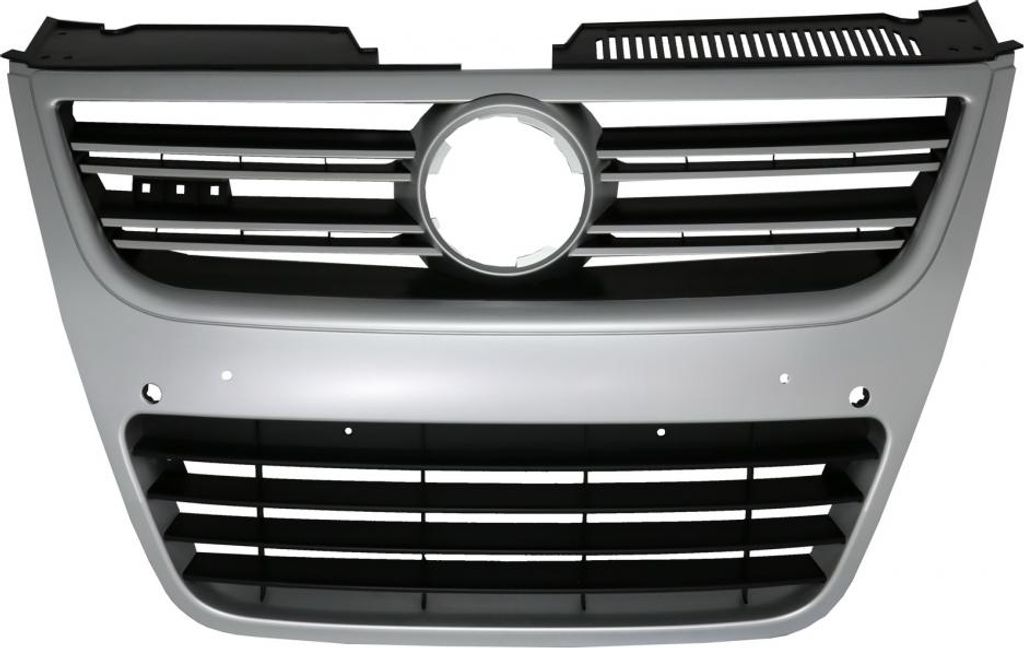 Grille de calandre avant Pour VW Passat 3C 2007-2010 Argent Image du produit 
