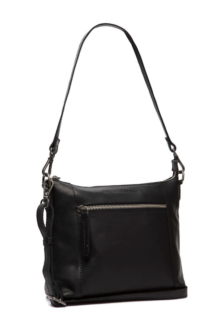 The Chesterfield Brand Leder Umhängetasche Faro Shoulderbag Black schwarz