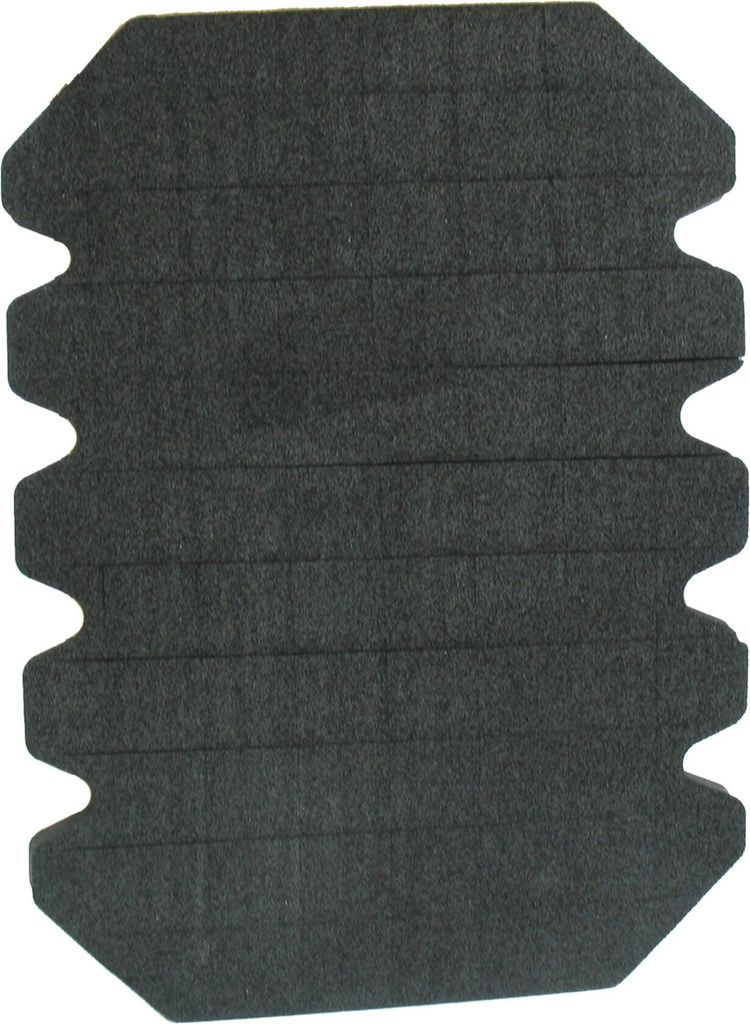 Kniepolster 'Universal-Maxi-16' schwarz, für Arbeitshosen / Produktbild 