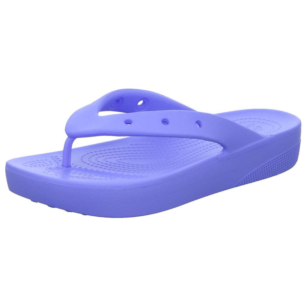 Crocs Pantolette bis 30mm Absatz Classic plattform flip w