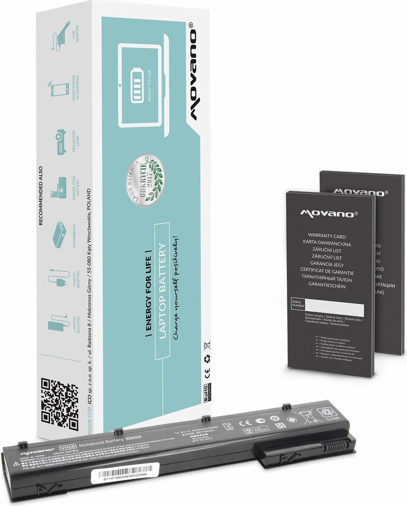VH08XL Akku für HP EliteBook 8560w 8760w 8770w Produktbild 