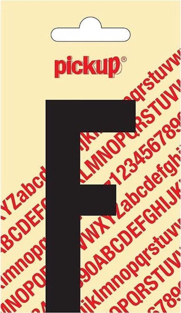 Sticker Nobel Sticker schwarzer Buchstabe F - Pickup