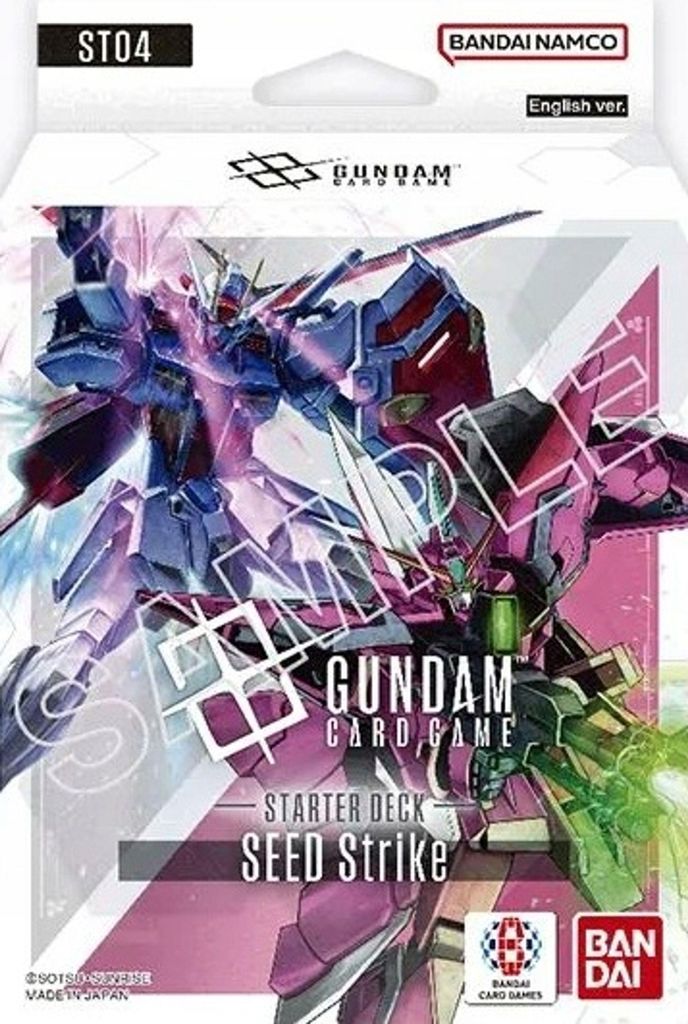 Gundam Card Game Starter Deck: SEED Strike ST04 Produktbild 