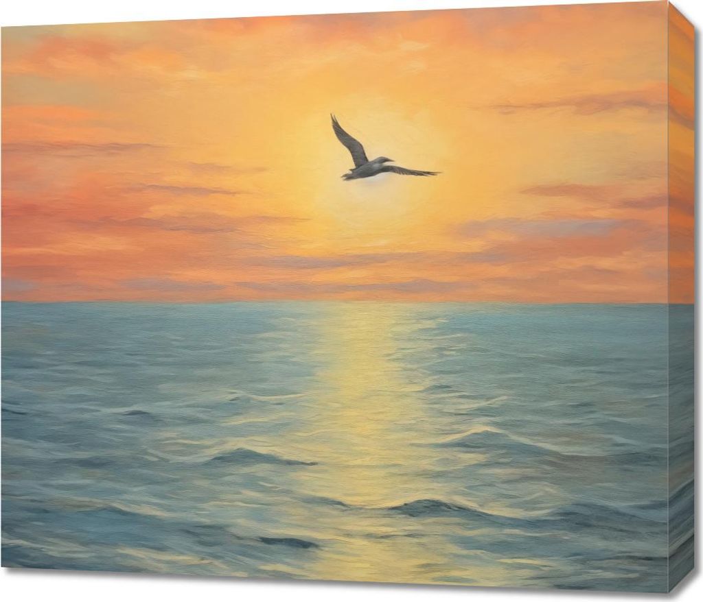 Bild 70x60cm Serenade des Himmels