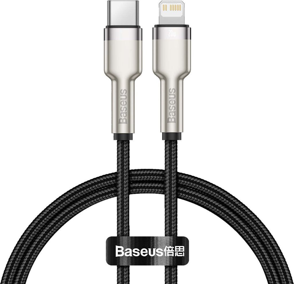 Nabíjací kábel USB-C na Lightning Baseus Cafule, PD, 20 W – Obrázok produktu 