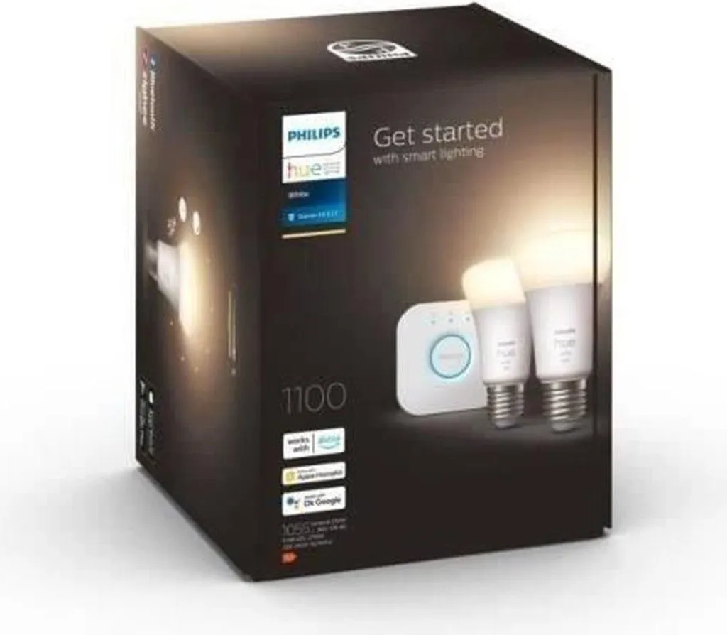 Solution éclairage connecté E27 Philips Hue White remplace ampoule 75W - 8