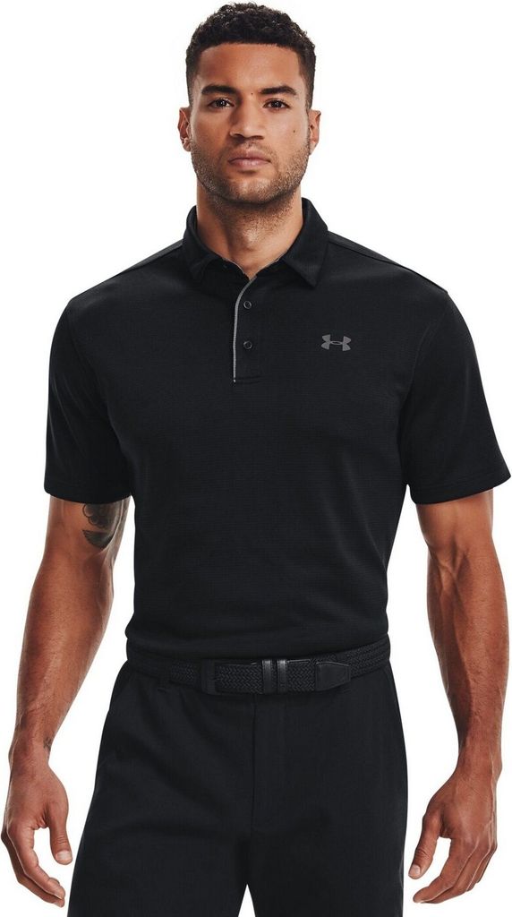 Under Armour - "Tech" Poloshirt für Herren RW9624 (XXL) (Schwarz/Graphit)