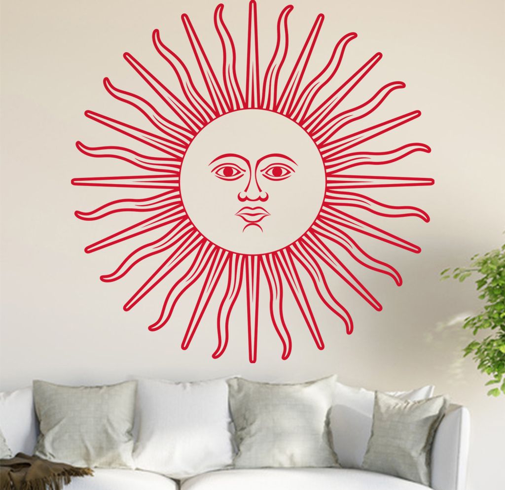 Argentinien Wandtattoo in 6 Größen - Wandaufkleber Wall Sticker - Dekoration, Küche, Wohnzimmer, Schlafzimmer, Badezimmer