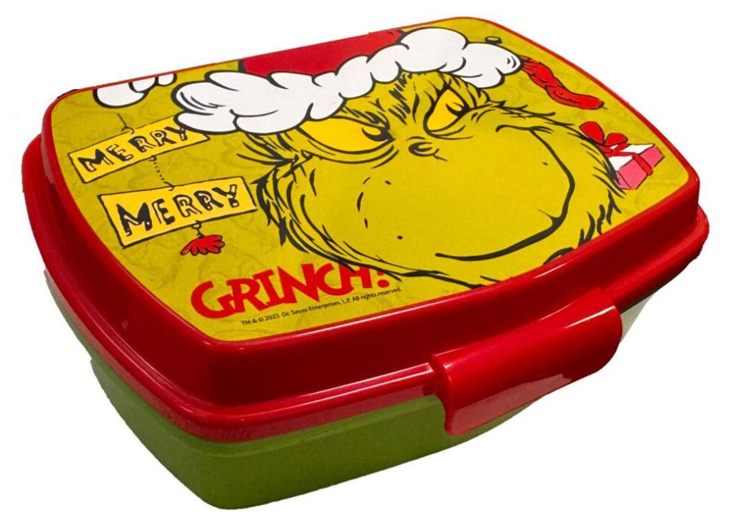 Der Grinch Christmas Mischief lustige Kunststoff-Sandwichbox