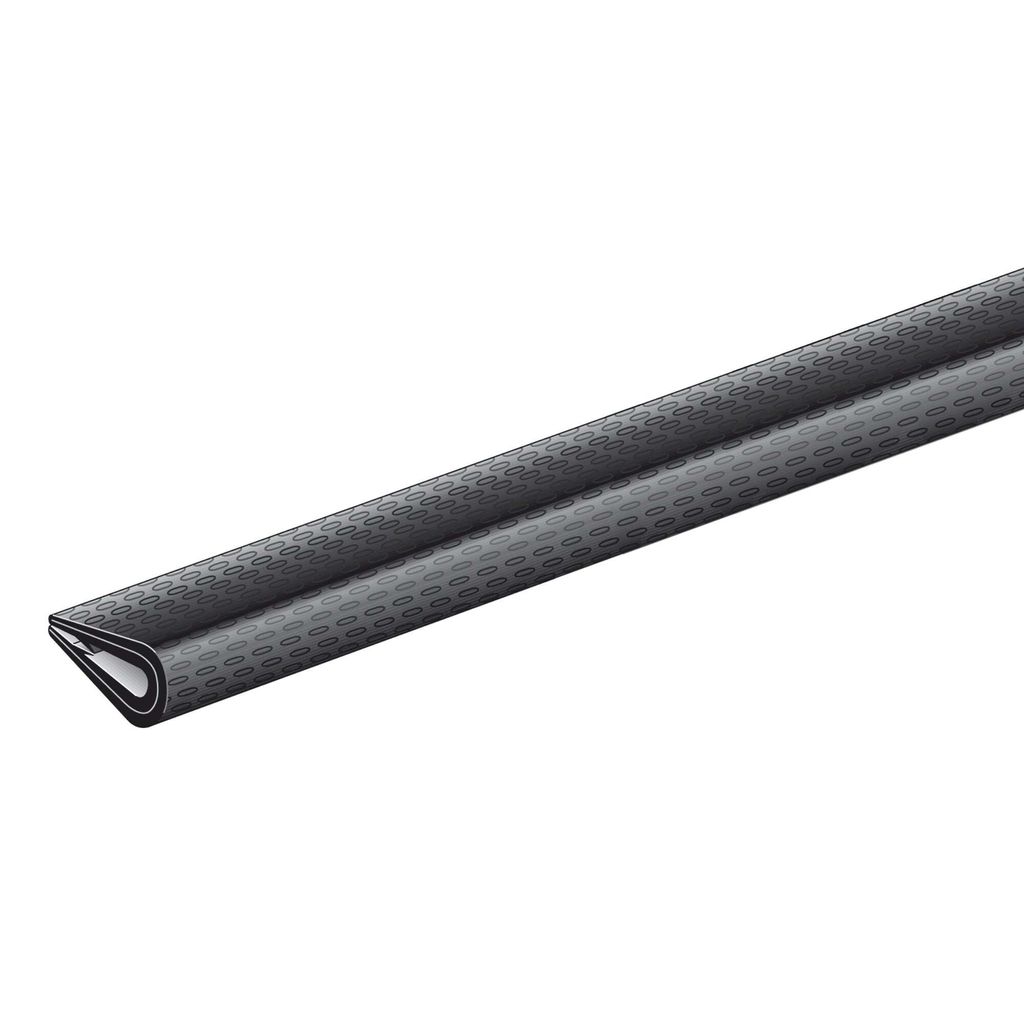 Alberts Kantenschutzprofil 1,5 m Weich-PVC, schwarz, 10x7 mm, SB