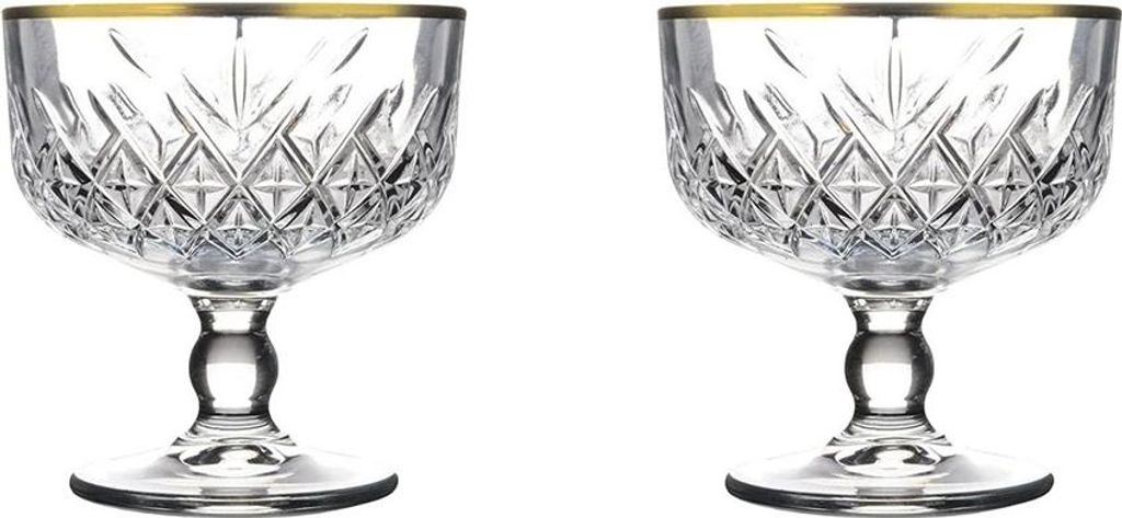 Pasabahce Timeless 440211 Gobelet à glace en verre Golden Image du produit 