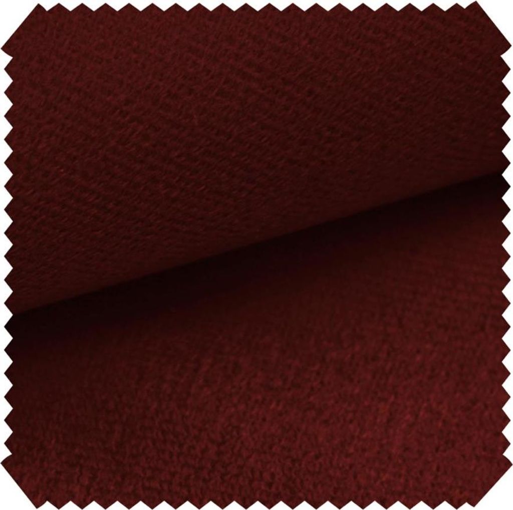 novely ARTENA - Samtiger Velours-Möbelstoff - Anschmiegsamer Polsterstoff - Robuster Bezugsstoff - Pflegeleichte Meterware 1lfm - Farbe: 23 Weinrot