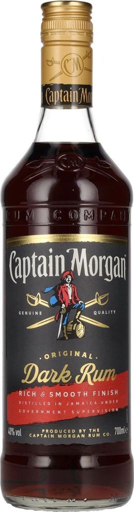 Captain Morgan DARK RUM 40% Vol. 0,7l Image du produit 