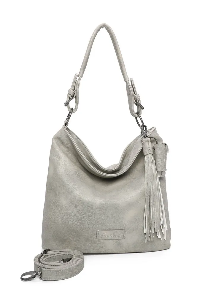 Fritzi aus Preußen borsa a tracolla borsa a tracolla Radix Lipstick02 Hobo Pebbles grigio