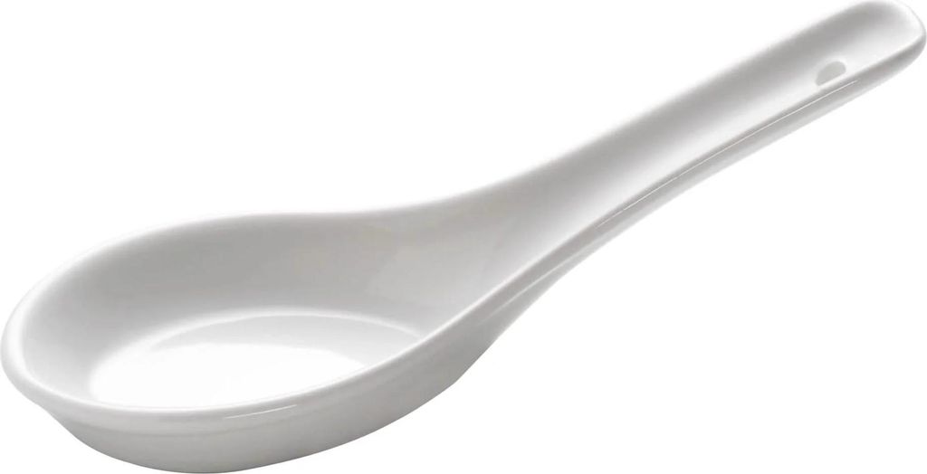 Maxwell & Williams Accessoires Asien Löffel, Suppenlöffel, Spoon, Asia, Porzellan, Weiß, 20 ml, AA0235