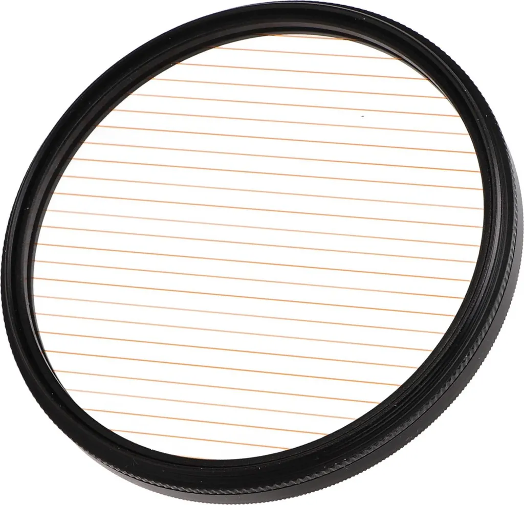 Filtre Gold Streak 62mm pour Nikon - Verre Optique et Alliage Aluminium
