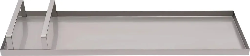 Planches à genoux en béton inox 70x20cm 1.2mm - Lot de 2 dalles rouges