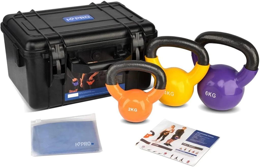 Kettlebell-Hanteln – 3er-Set, gemischt