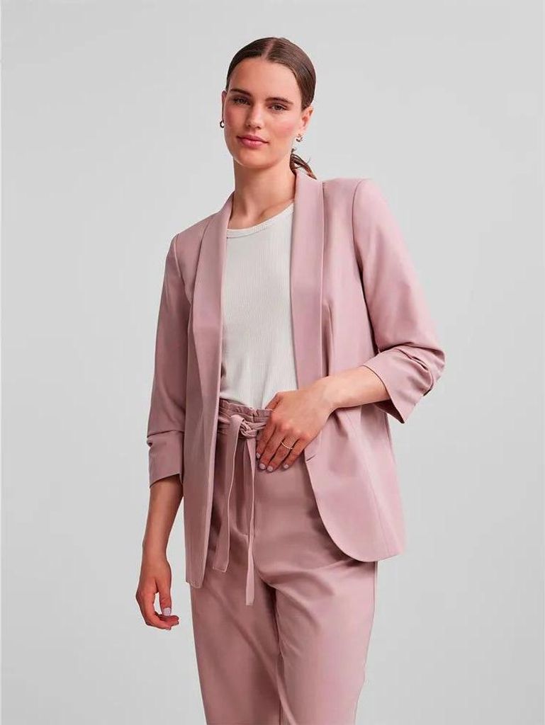 Pieces Boss 3/4 Blazer Rosa XL Frau Rosa XL