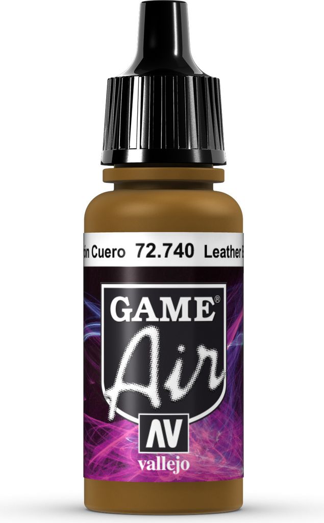 Vallejo Game Air | 17ml | 740 Leather Brown