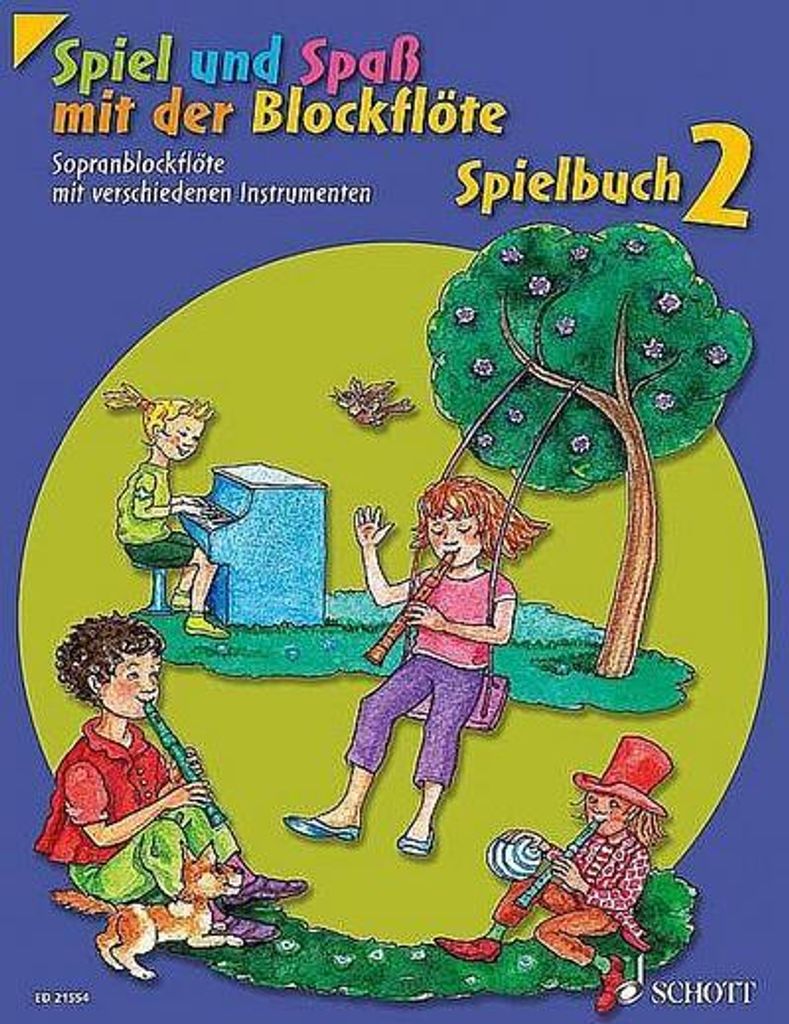 Spiel und Spaß mit der Blockflöte. Spielbuch 2