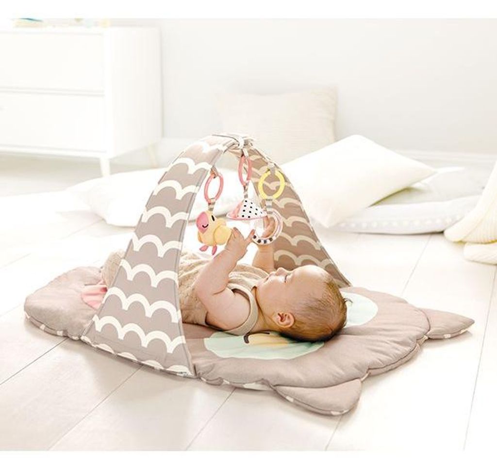 Hape Babygym Eule Oscar weiche Spielmatte für Babys Produktbild 