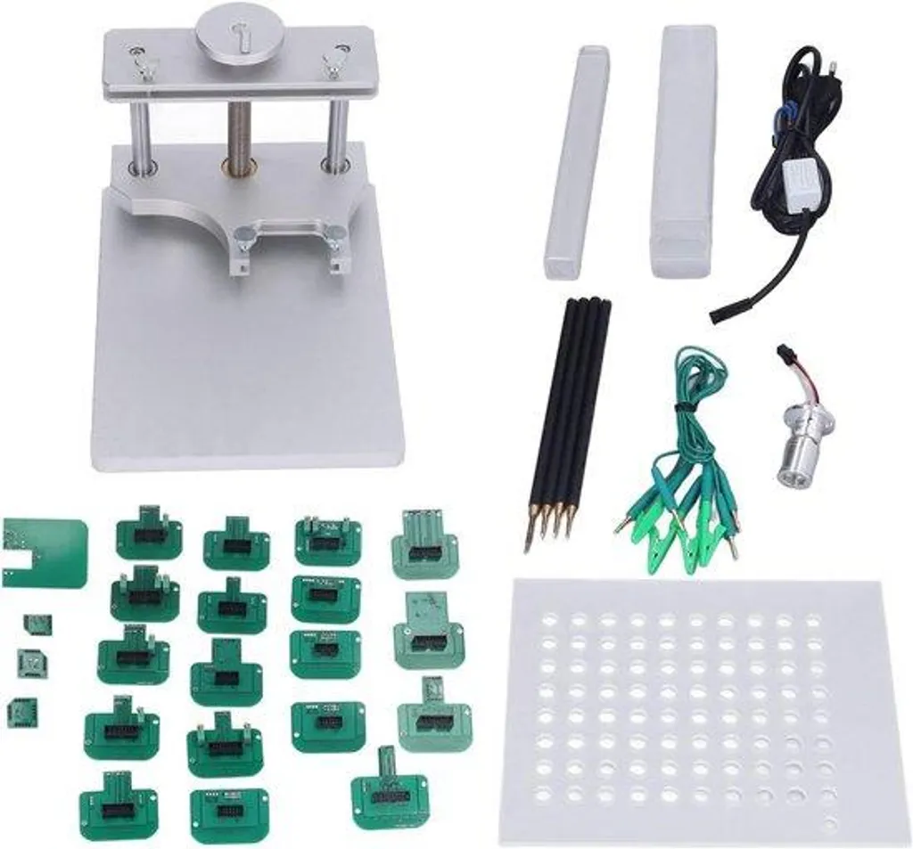 Table de programmation BDM Frame complète avec adaptateurs et LED Pro