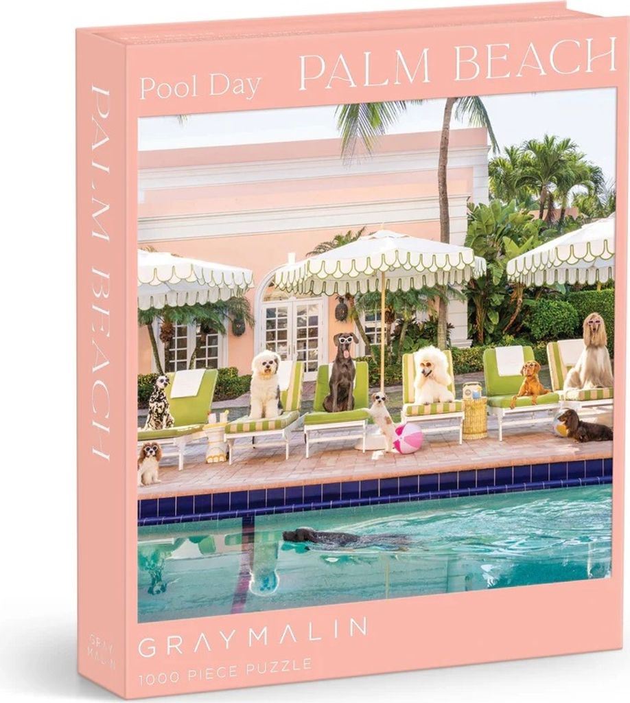 Gray Malin Palm Beach 1000 Piece Book Box Puzzle Zdjęcie produktu 