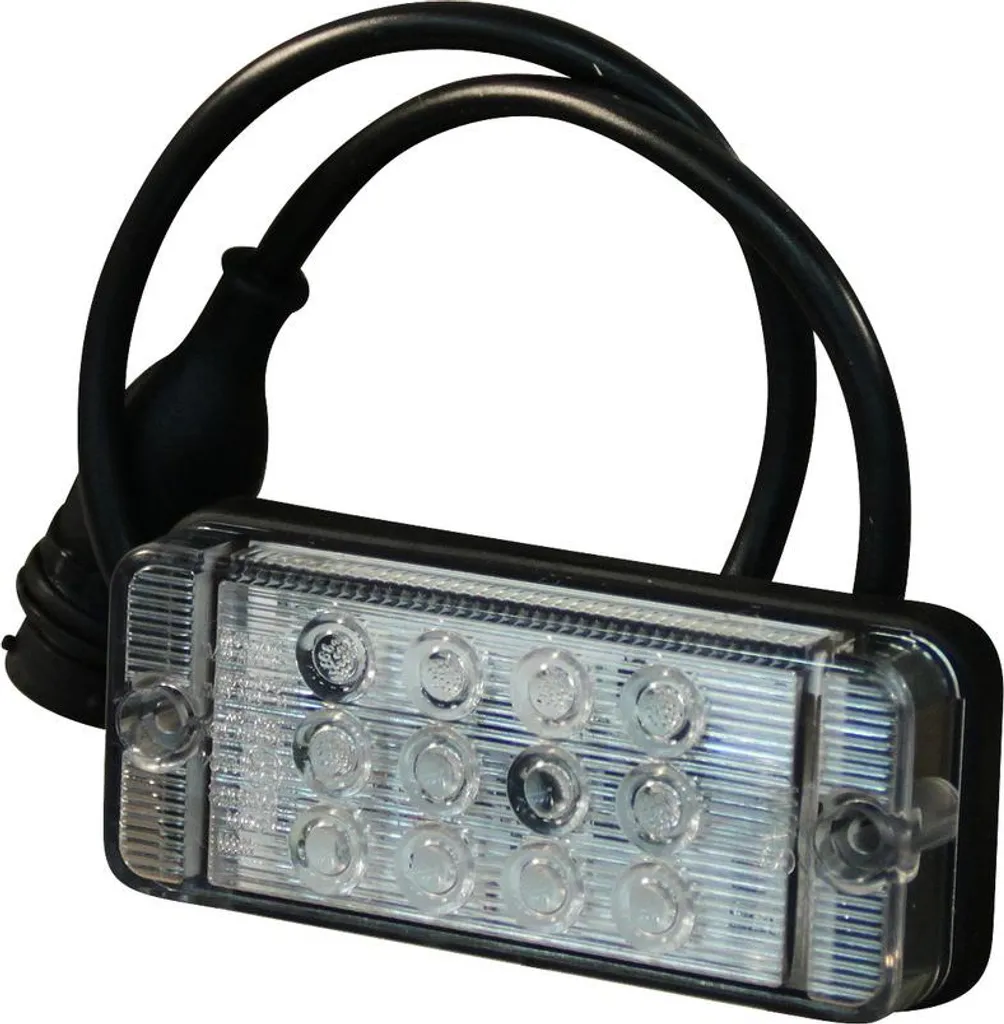 Feux de signalisation LED pour remorque 108 mm avec câbles 821 WAŚ 2pcs