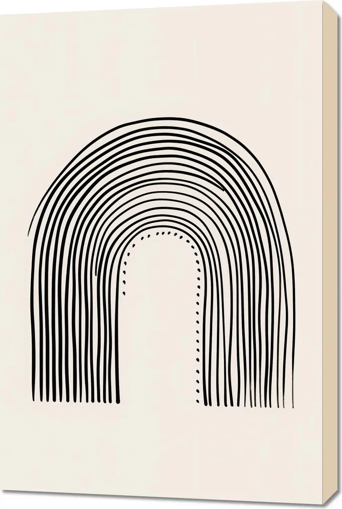 Stampa Artistica Simmetria dell'Arco 60x90 cm | Arredo Fine Art