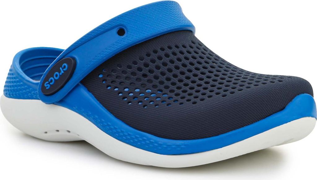 Crocs Kids' LiteRide 360 Clog Navy/Bright Cobalt 34-35