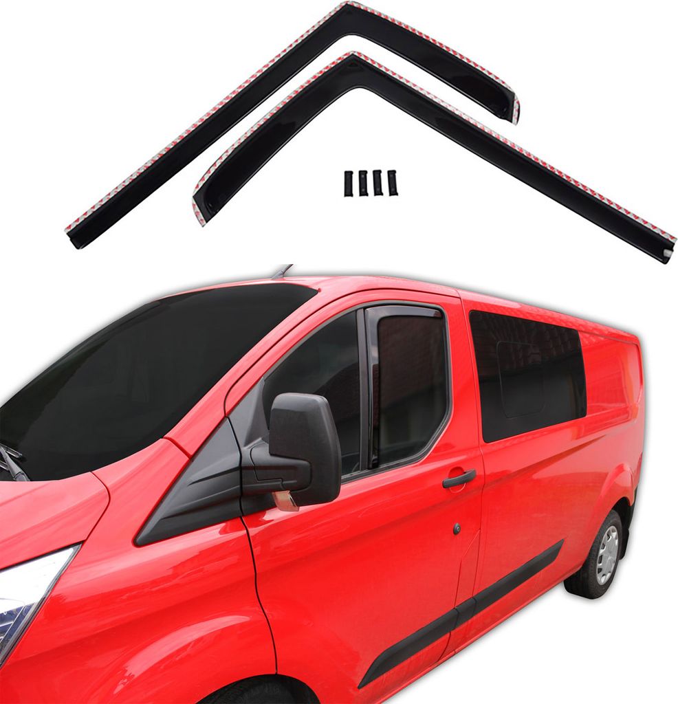 J&J Automotive | SCOUTT Okenné deflektory pre Ford Transit Obrázok produktu 