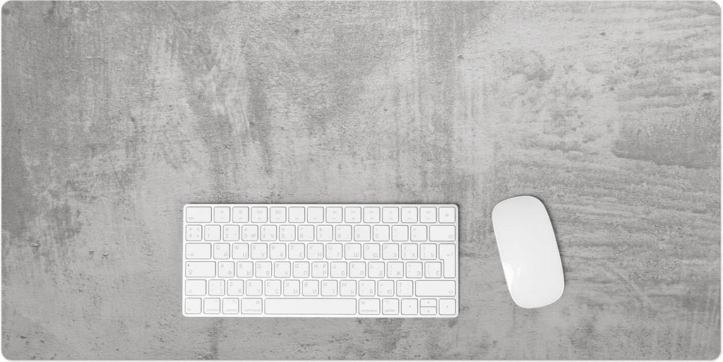 Betonstruktur – Schreibtischunterlage – Rutschfeste Tischunterlage – Schreibtischmatte für Büro & Zuhause – Schreibunterlage – Mauspad ...