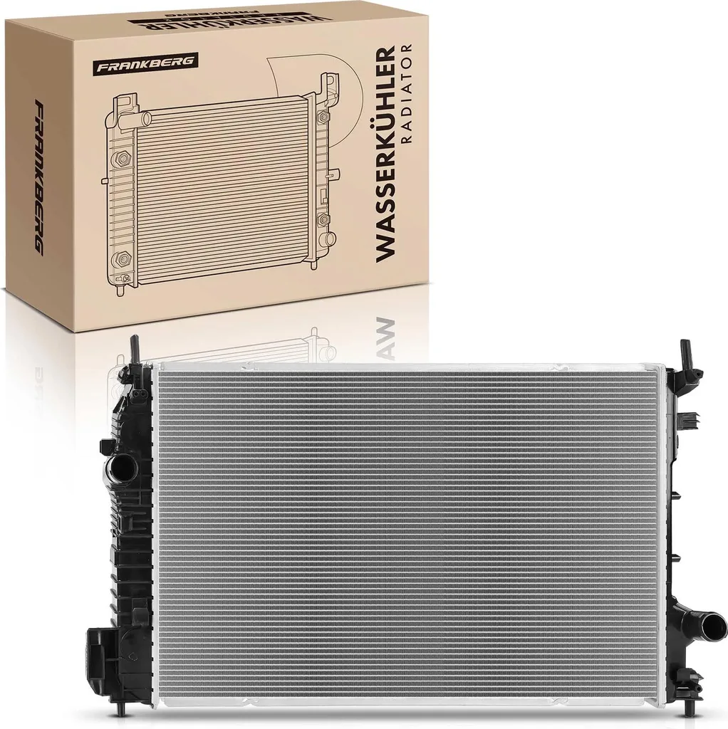 Radiateur de moteur pour réparation refroidissement Saab 9-3 1.9 TTiD
