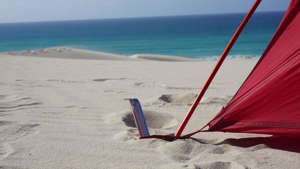 BasicNature Duraluminium Sandhering 33,3 x 3,6 cm