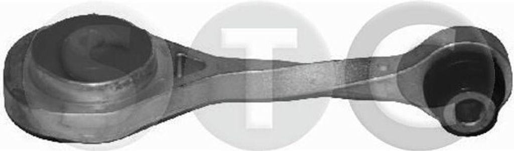 STC Motorlager Gummimetalllager Hinten für RENAULT TWINGO II (CN0) T404676