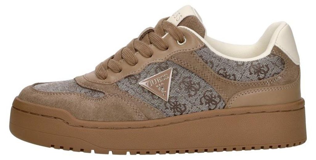 Guess Miram 16  Sneakers Laag - taupe - Maat 37 Produktbild 
