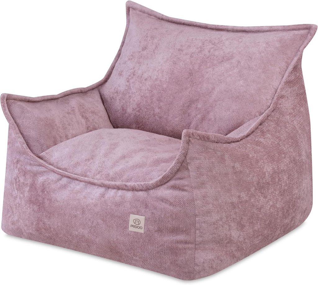 MISIOO Kinder Sessel Roya Chenille – Kindersessel für Kinderzimmer, Weicher Sitzsack Kinder, Bodensessel Bean Bag Sofa, Premium Szenila, 80x73x5...