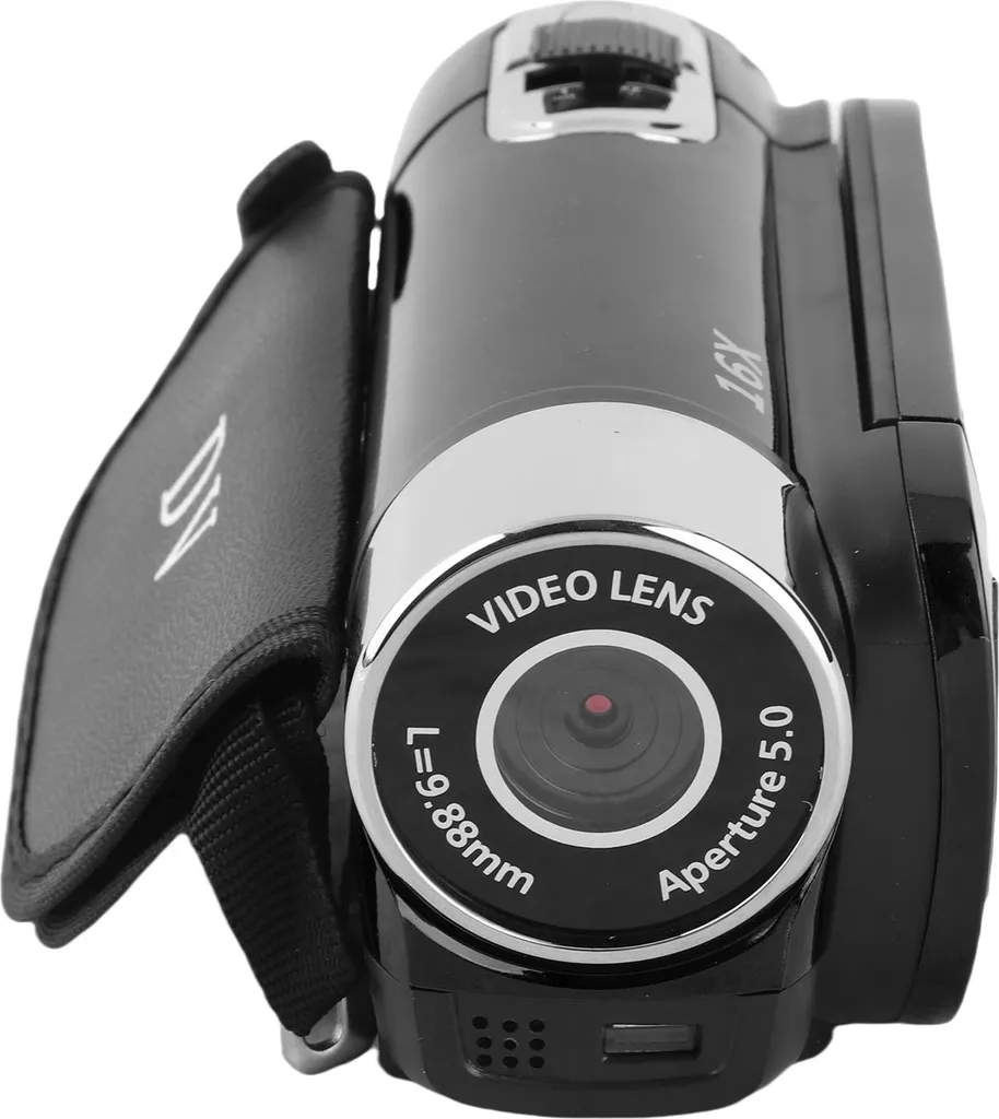 Videocamera digitale portatile ad alta definizione 1080p Videocamera DV 16 MP Schermo LCD da 2,7 pollici Zoom 16x integrato