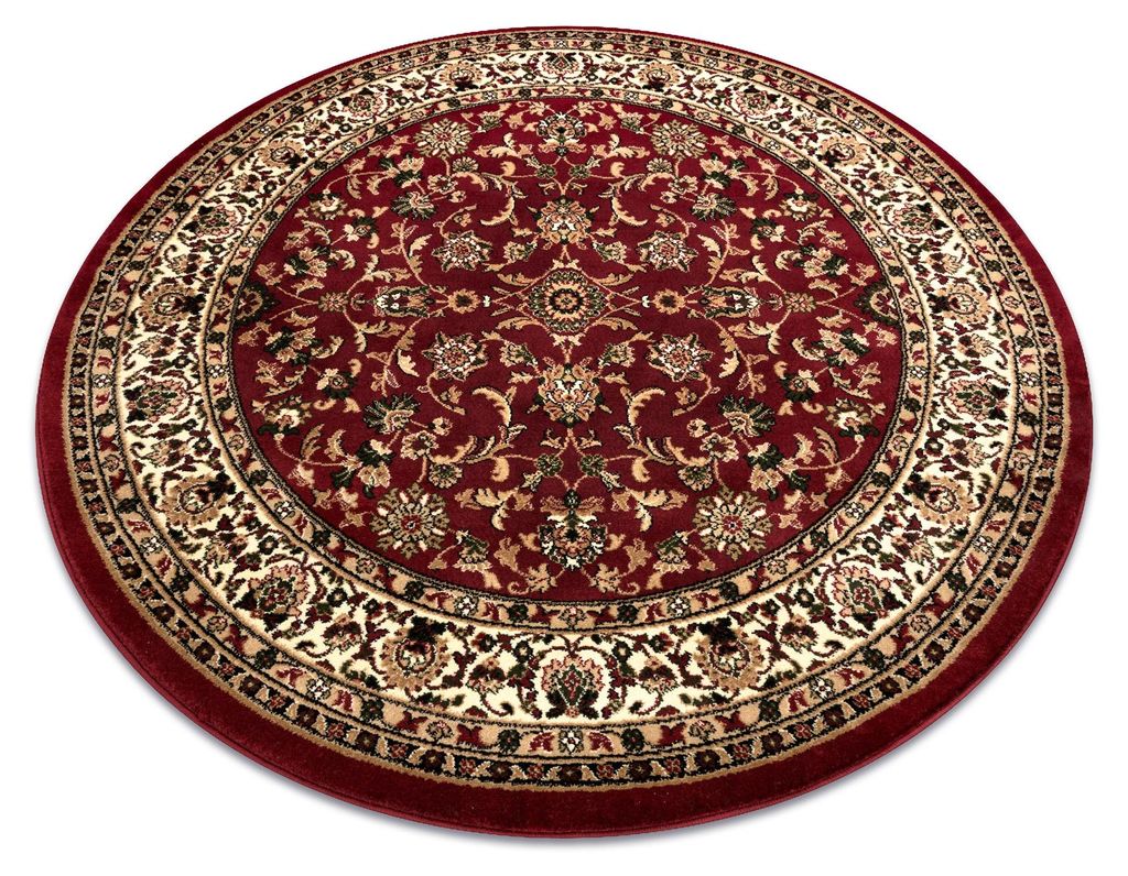 Alfombra ROYAL ADR circulo modelo 1745 burdeos rojo circulo Imagen del producto 