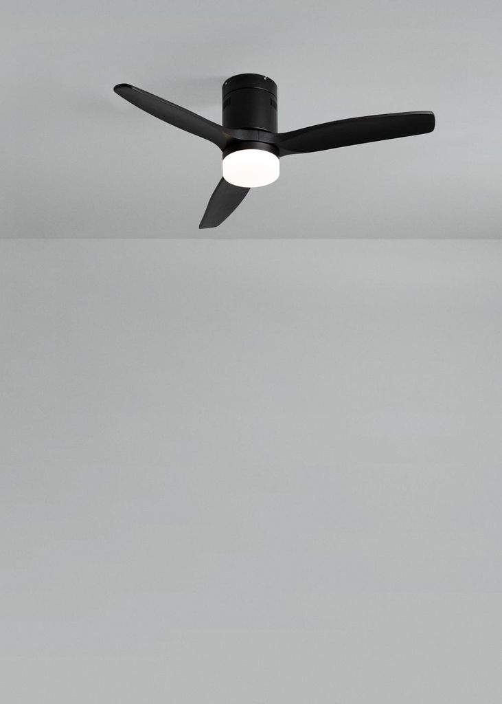 WIND CALM NATURAL WOOD - Leiser Deckenventilator 40W 100% Holz