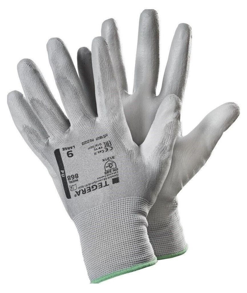 Ejendals TEGERA 868, Werkstatthandschuhe, Grau, Produktbild 