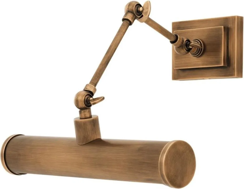Lampe Murale de Luxe pour Salon et Chambre Hôtel Laiton Antique