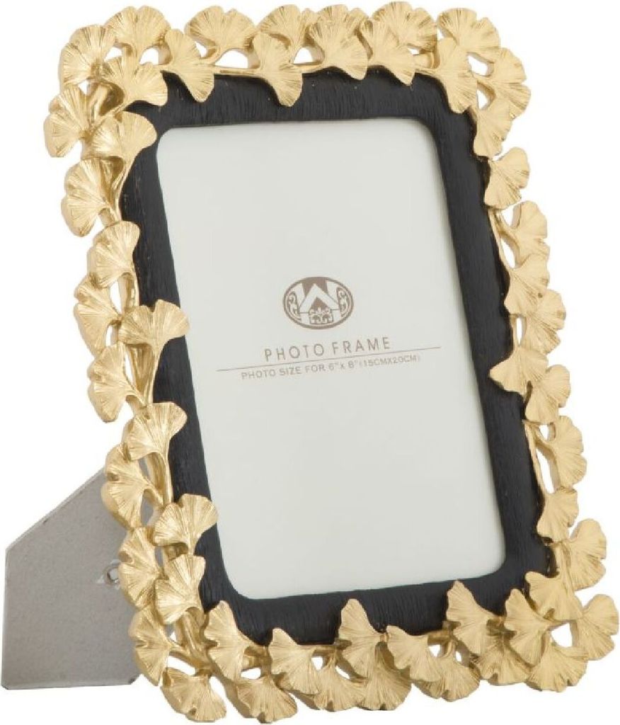 Mauro Ferretti Bilderrahmen Glam Gink 15x20 cm gold schwarz